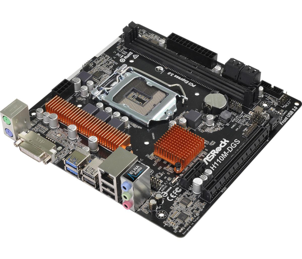 ASRock H110M-DGS R3.0 (PCI-E DDR4) - 403058 - zdjęcie 3